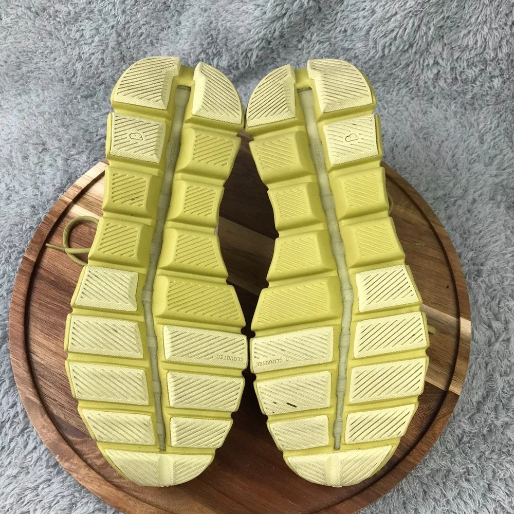 On Cloud X Womens 9.5 Glade Citron Gym TrainingRoad Running Sneakers Casual Shoe
